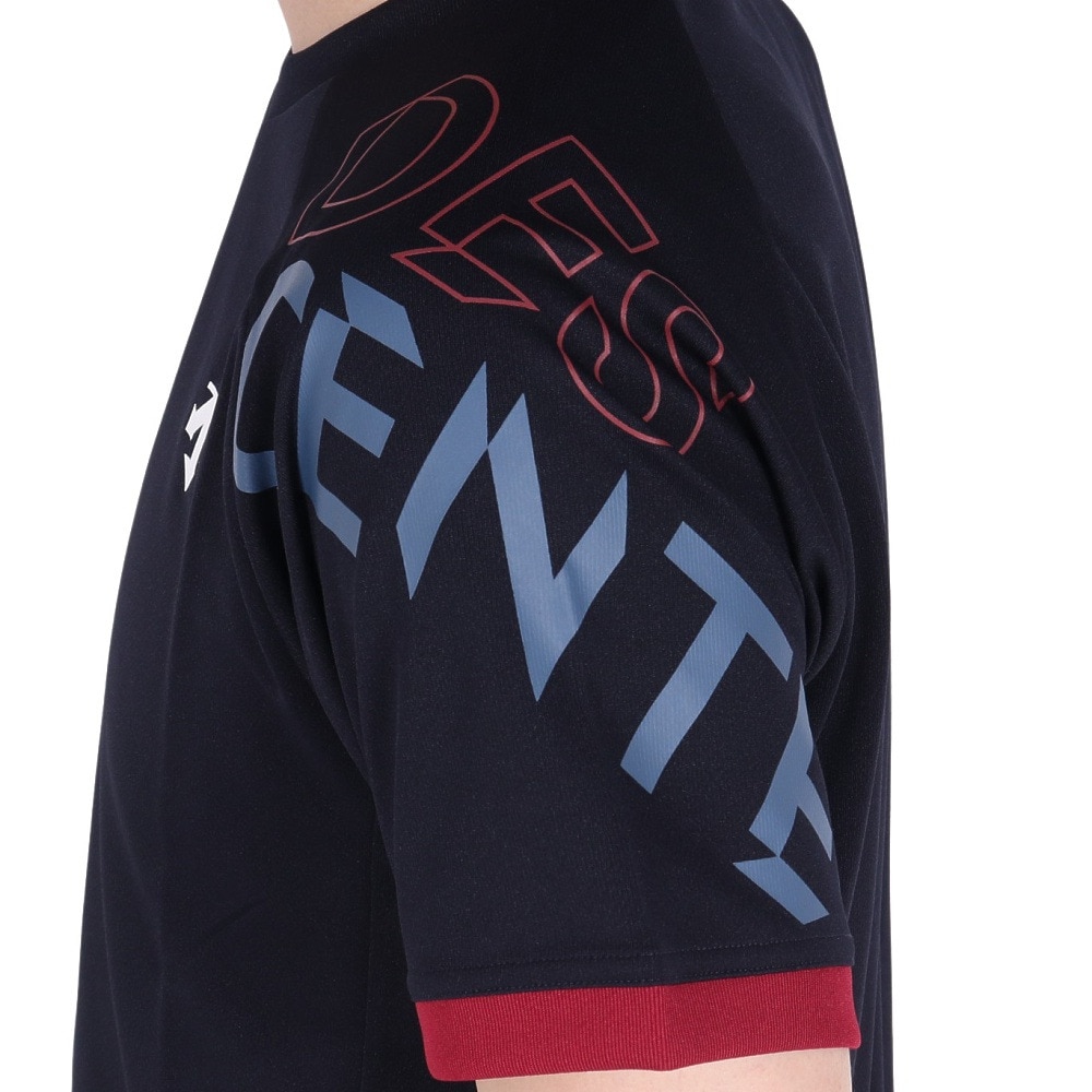 デサント（DESCENTE）（メンズ、レディース）バレーボールウェア 半袖シャツ DV4FHT02U NV00