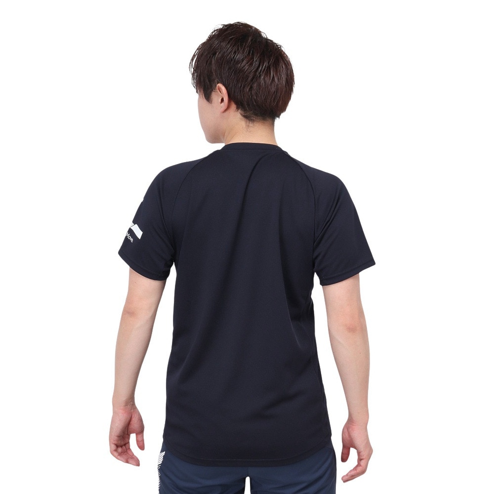 デサント（DESCENTE）（メンズ）バレーボールウェア 半袖バレーボールシャツ DVUWJA51 NV 速乾
