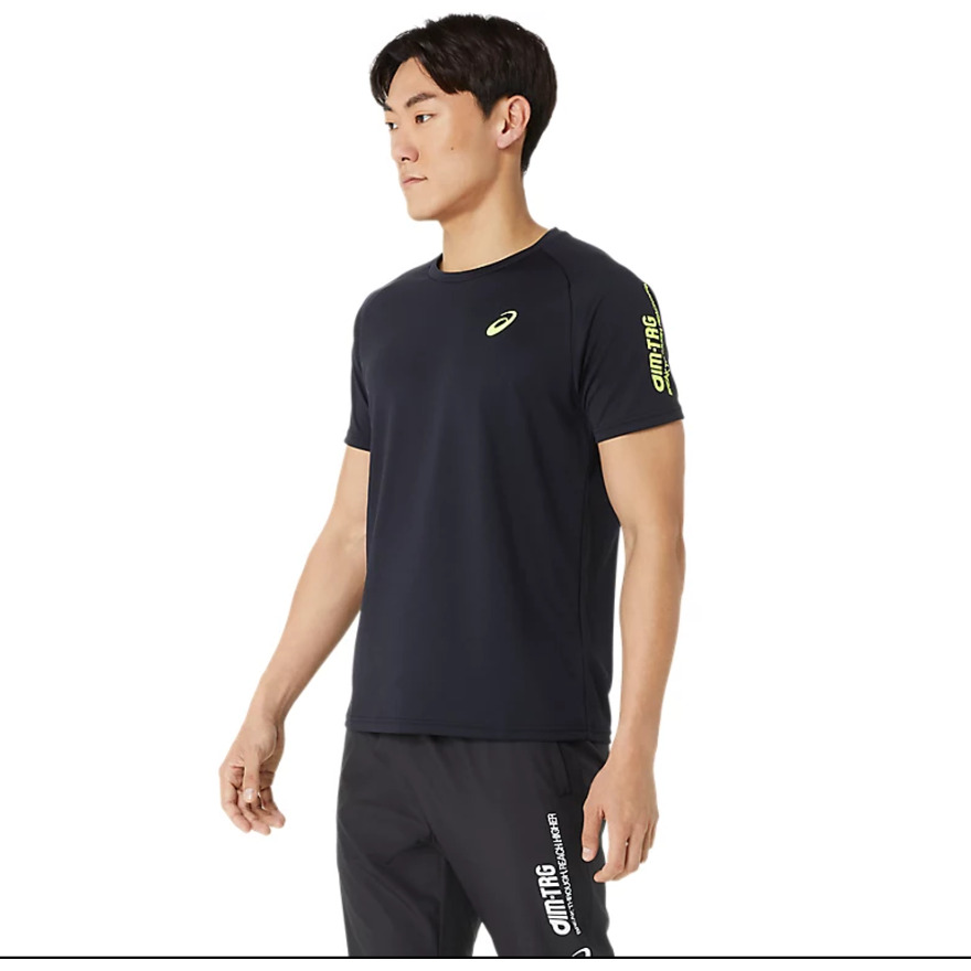 アシックス（ASICS）（メンズ、レディース）スポーツウエア AIM-TRG ドライ 半袖シャツ 2031E714.002
