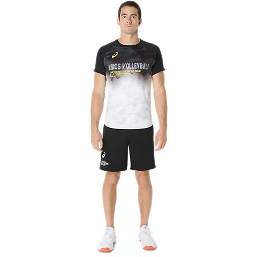 アシックス（ASICS）（メンズ）バレーボールウェア トップライン半袖シャツ 2051A373.002