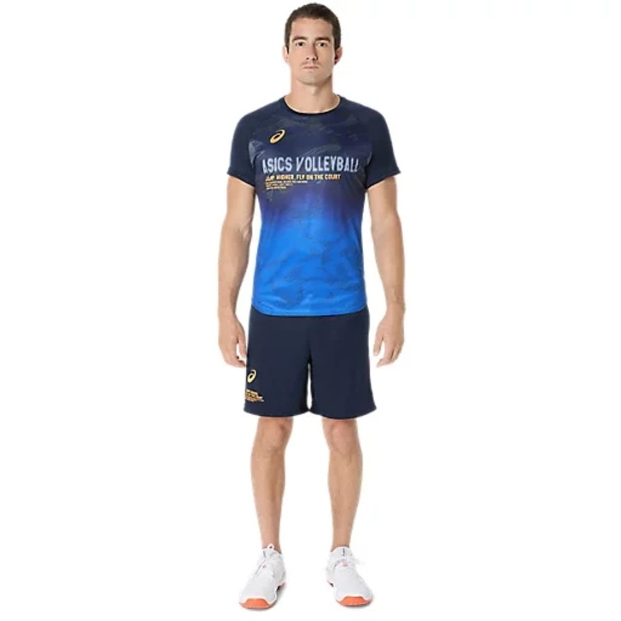 アシックス（ASICS）（メンズ）バレーボールウェア トップライン半袖シャツ 2051A373.400