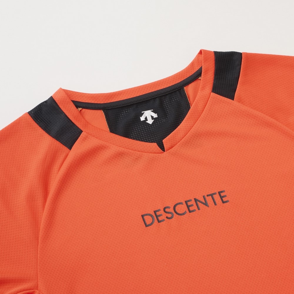 デサント（DESCENTE）（メンズ）バレーボールウェア 半袖バレーシャツ DV5SHT02U OR00