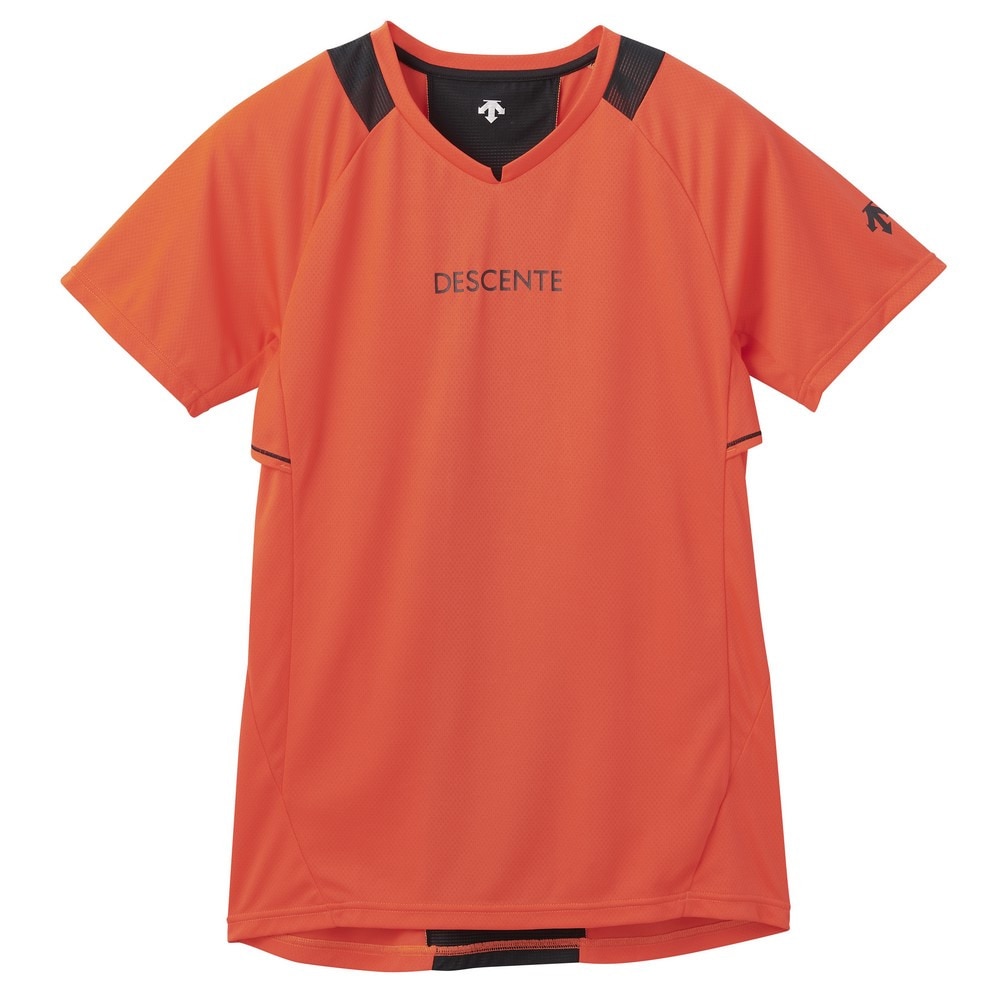 デサント（DESCENTE）（メンズ）バレーボールウェア 半袖バレーシャツ DV5SHT02U OR00