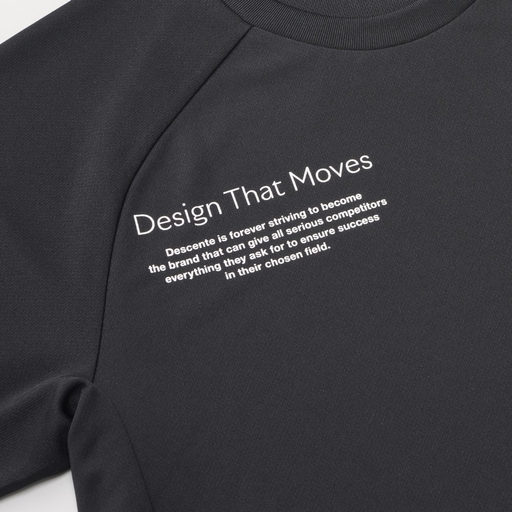 デサント（DESCENTE）（メンズ）バレーボールウェア 半袖バレーシャツ DV5SHT03U BK00