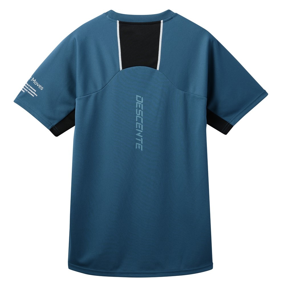 デサント（DESCENTE）（メンズ、レディース）バレーボールウェア 半袖バレーシャツ DV5SHT04U GR00