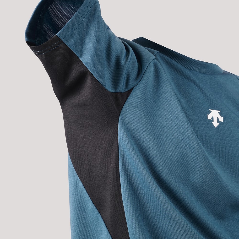 デサント（DESCENTE）（メンズ、レディース）バレーボールウェア 半袖バレーシャツ DV5SHT04U GR00