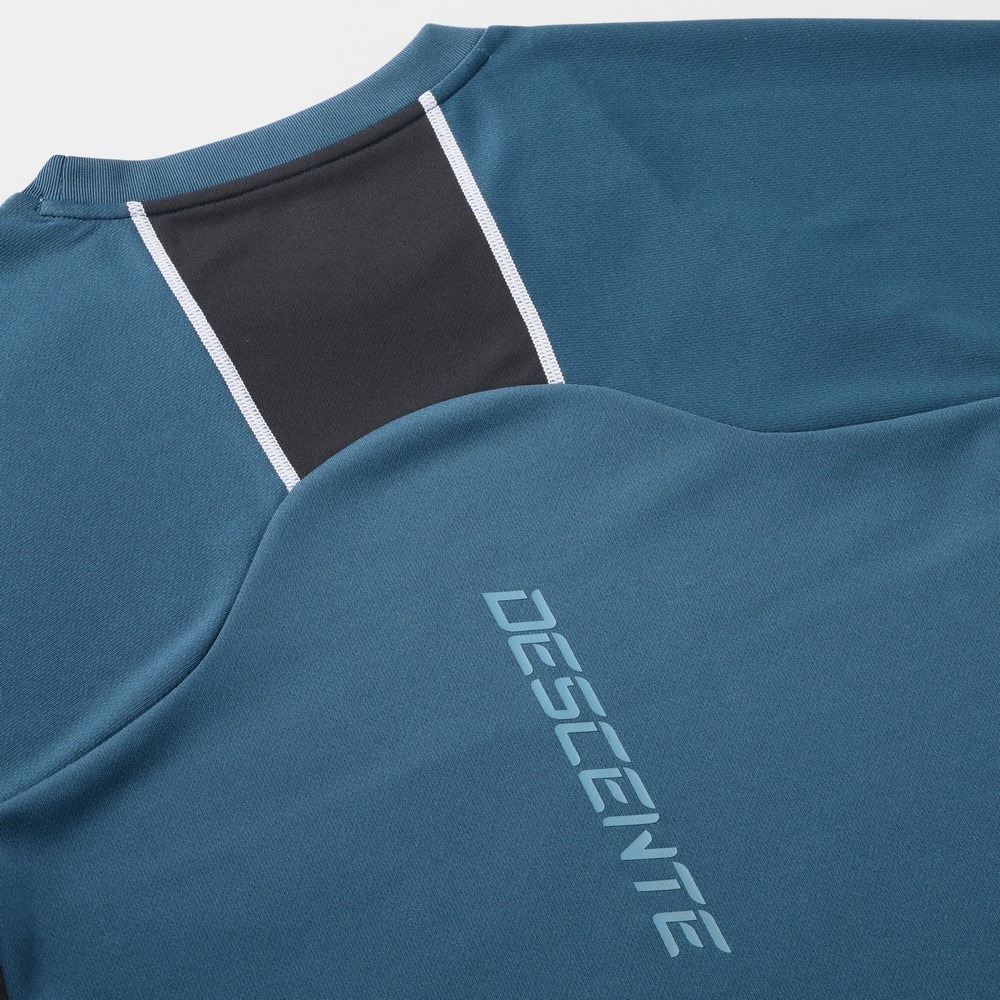 デサント（DESCENTE）（メンズ、レディース）バレーボールウェア 半袖バレーシャツ DV5SHT04U GR00