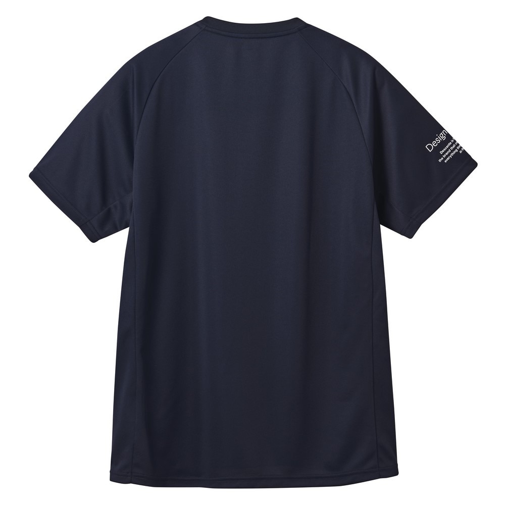デサント（DESCENTE）（メンズ、レディース）バレーボールウェア 半袖バレーシャツ DV5SHT05U NV00