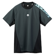 (メンズ、レディース)バレーボールウェア 半袖Tシャツ DV5SHTX1UB BKBL