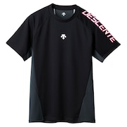 (メンズ、レディース)バレーボールウェア 半袖Tシャツ DV5SHTX1UB BKPK