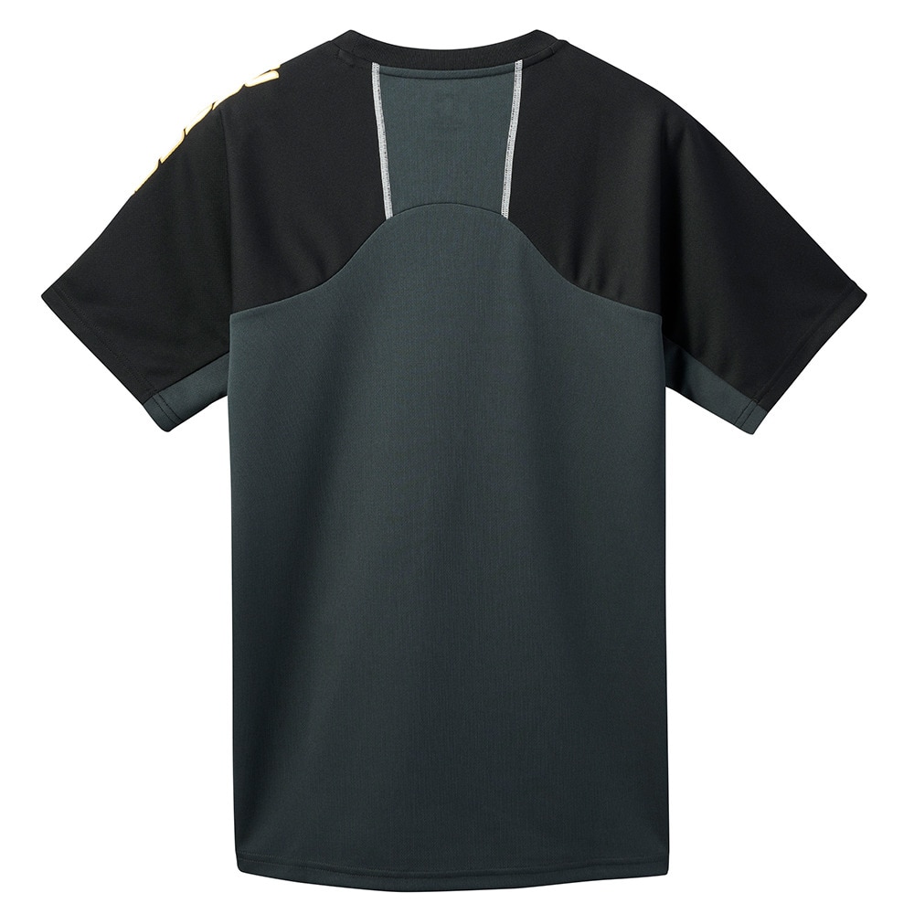 デサント（DESCENTE）（メンズ、レディース）バレーボールウェア 半袖Tシャツ DV5SHTX1UB BKYL