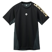 (メンズ、レディース)バレーボールウェア 半袖Tシャツ DV5SHTX1UB BKYL