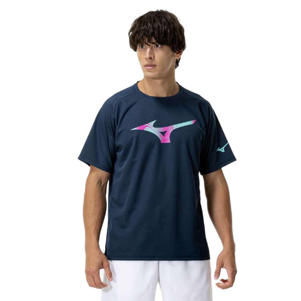 ミズノ（MIZUNO）（メンズ、レディース）ラケットスポーツ プラクティスシャツ 62JAC04314