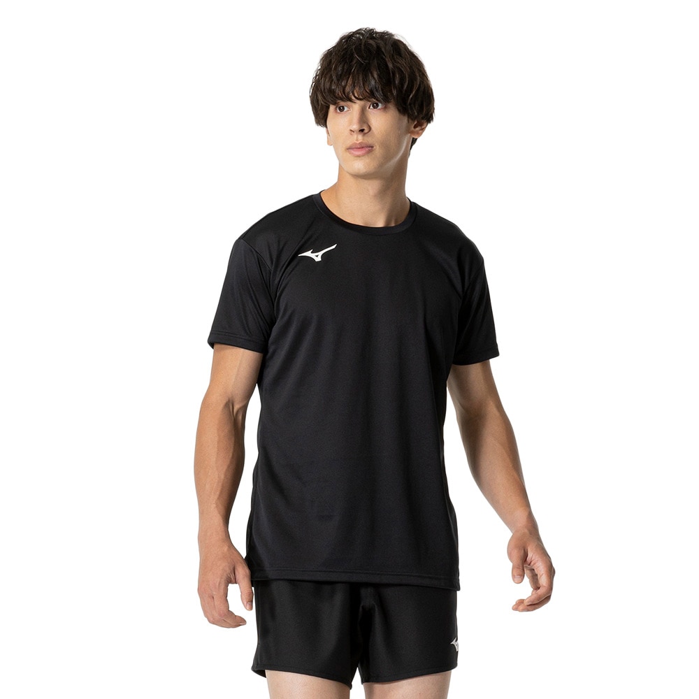 ミズノ（MIZUNO）（メンズ、レディース）バレーボールウェア Basic 半袖プラシャツ V2MAB23009