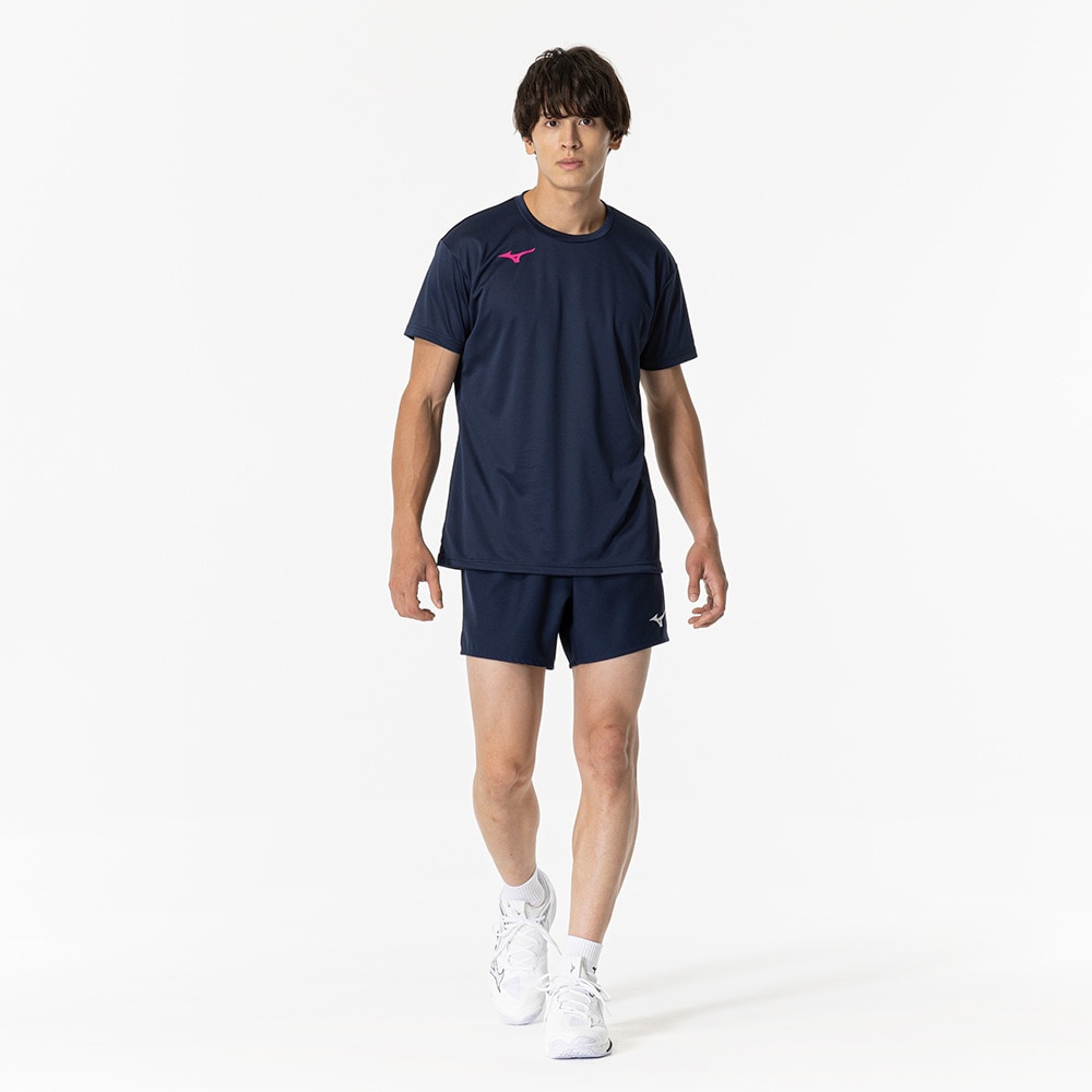 ミズノ（MIZUNO）（メンズ、レディース）【新商品】 バレーボールウェア Basic 半袖プラシャツ V2MAB23014