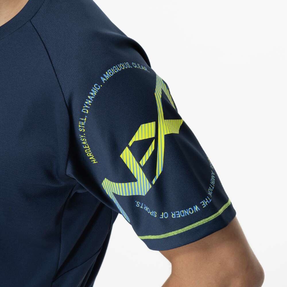 ミズノ（MIZUNO）（メンズ、レディース）バレーボールウェア N-XTプラクティスシャツ V2MAC00114