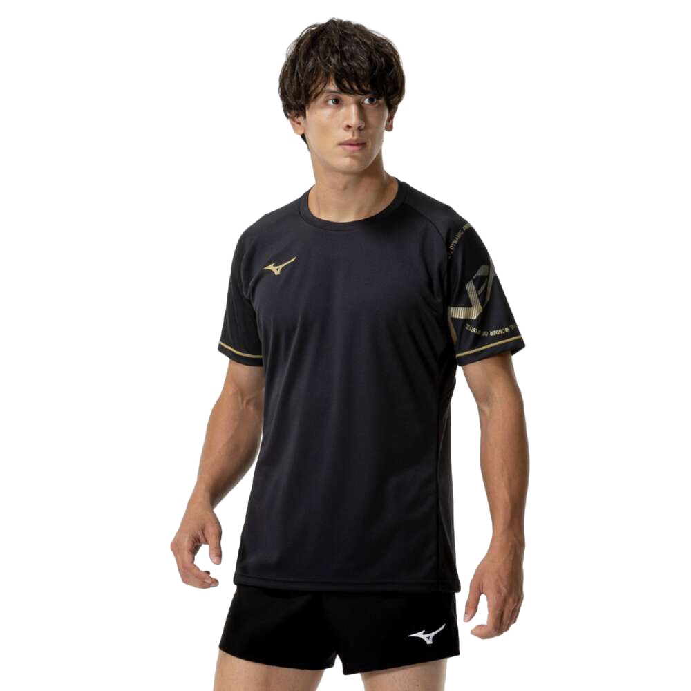 ミズノ（MIZUNO）（メンズ、レディース）バレーボールウェア N-XTプラクティスシャツ  V2MAC00195