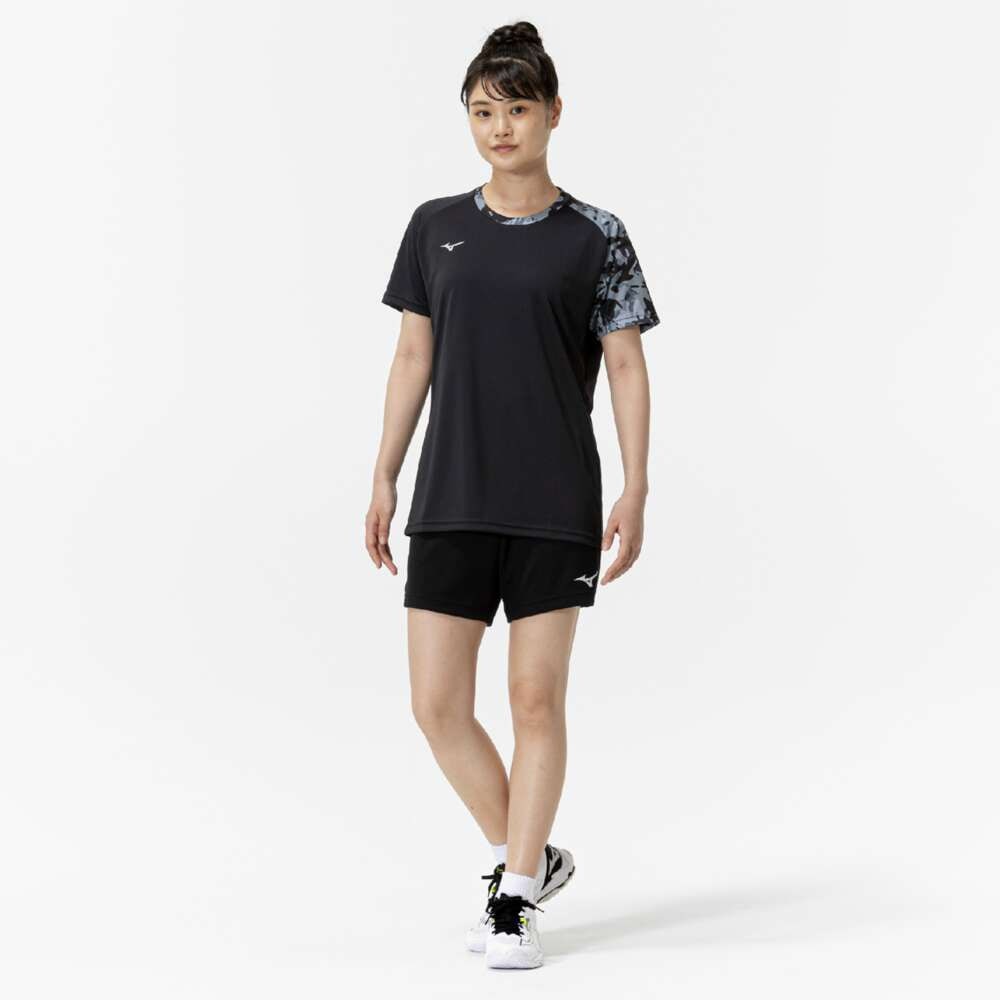 ミズノ（MIZUNO）（メンズ、レディース）【新商品】 バレーボールウェア プラクティスシャツ V2MAC01009