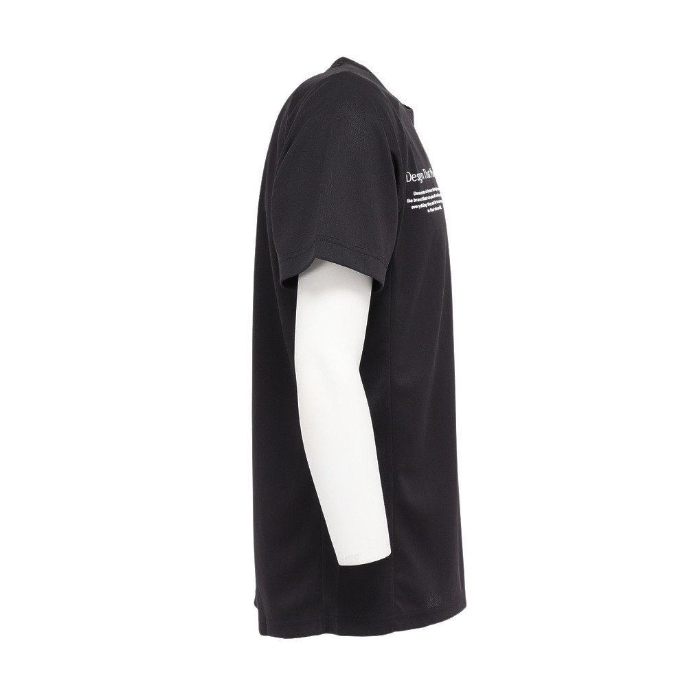 デサント（DESCENTE）（メンズ、レディース）バレーボールウェア 石川祐希選手着用 半袖バレーボールシャツ DV5FHT02U BK01