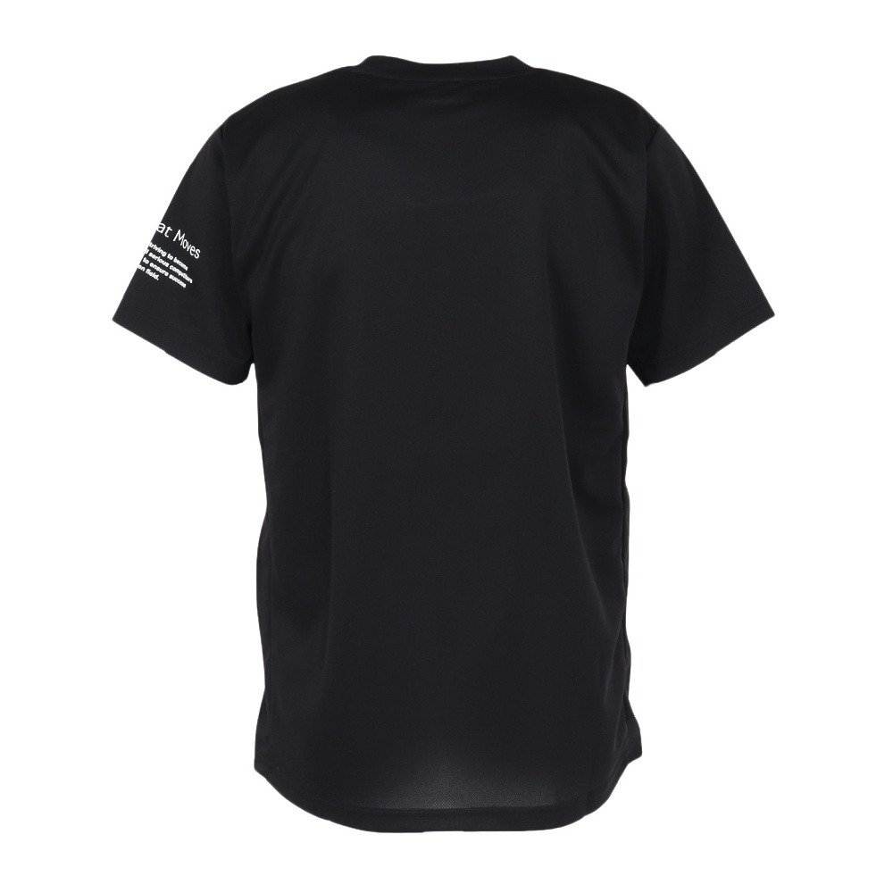 デサント（DESCENTE）（メンズ、レディース）バレーボールウェア プラシャツ DV5FHTX1UB BKSV