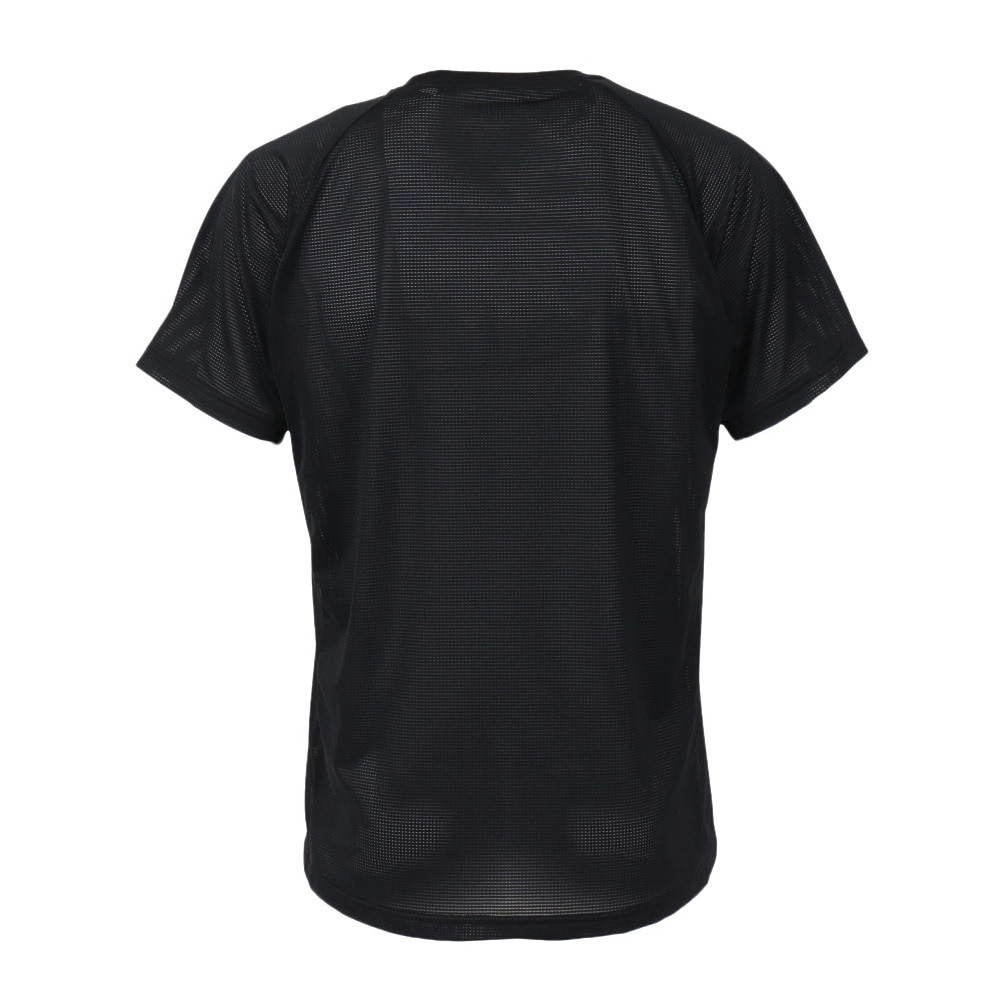デサント（DESCENTE）（メンズ、レディース）半袖バレーボールシャツ DV5FHT01U BK00
