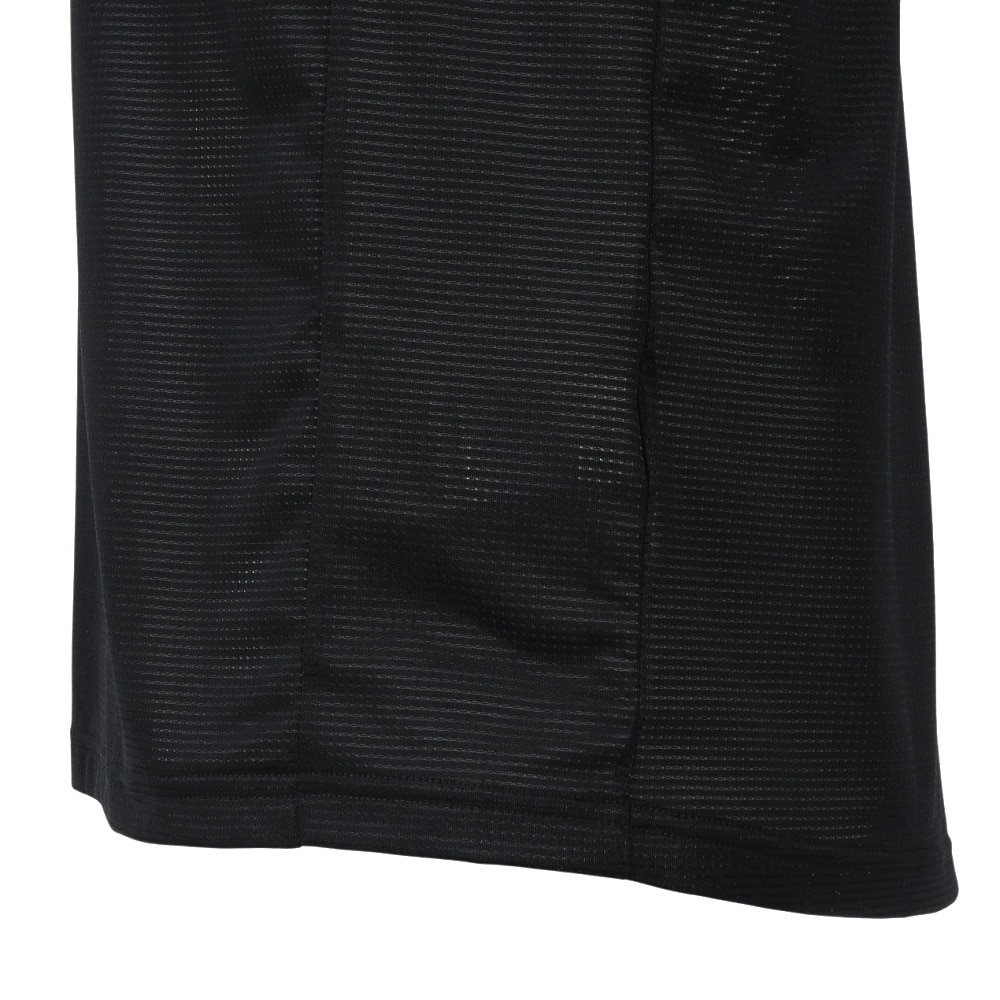 デサント（DESCENTE）（メンズ、レディース）半袖バレーボールシャツ DV5FHT01U BK00