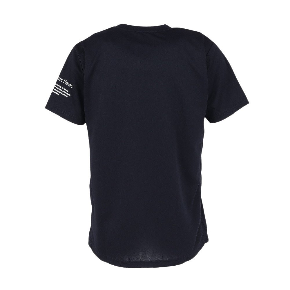 デサント（DESCENTE）（メンズ、レディース）バレーボールウェア プラシャツ DV5FHTX1UB NVSV
