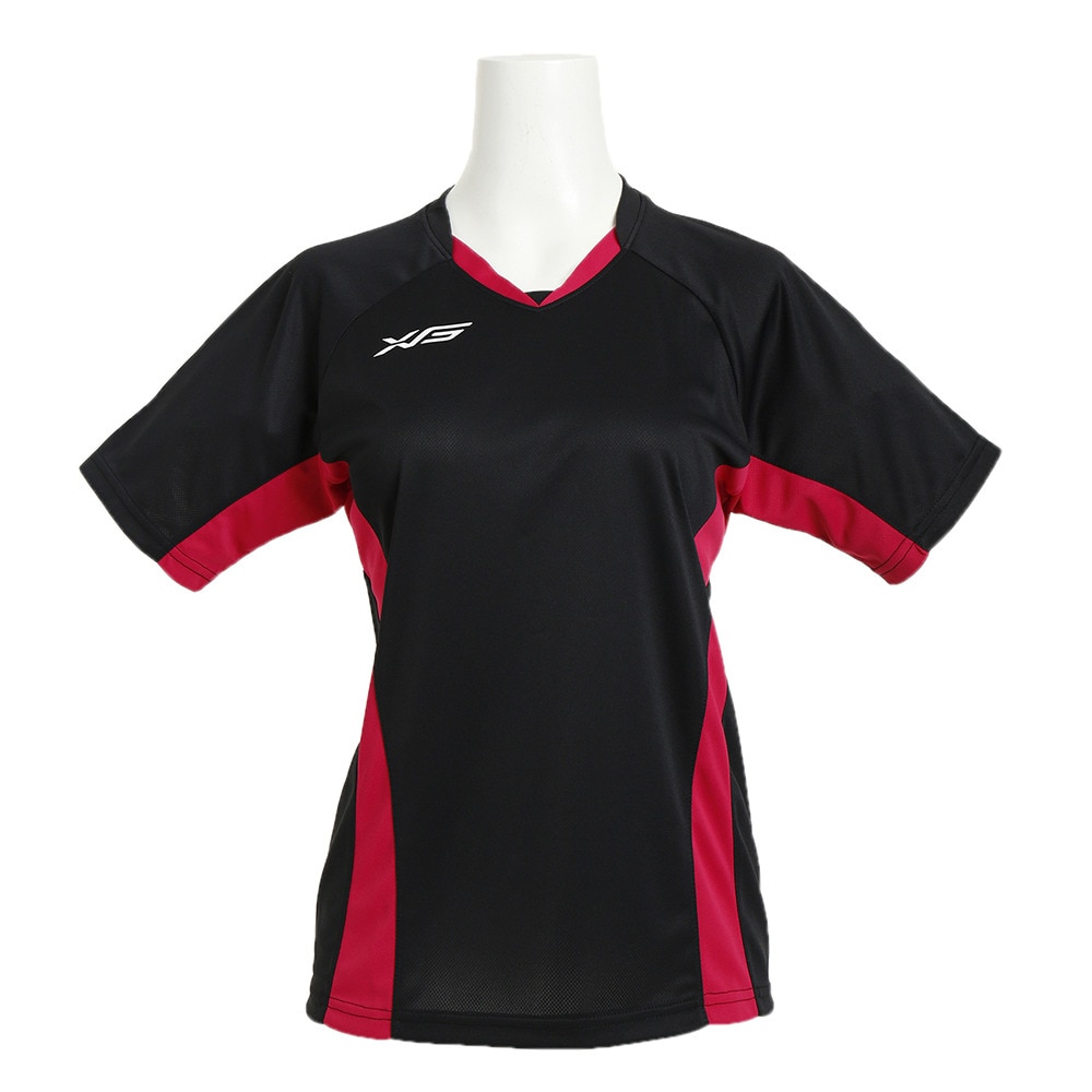  Tシャツ SK 半袖バレーシャツ 761G6CD3414 BKPK 【バレーボールウェア スポーツウェア レディース】
