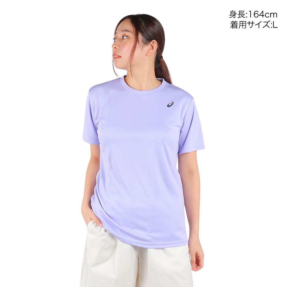 アシックス（ASICS）（レディース）バレーボールウェア レディース ワンポイントTシャツ 2032C655.500