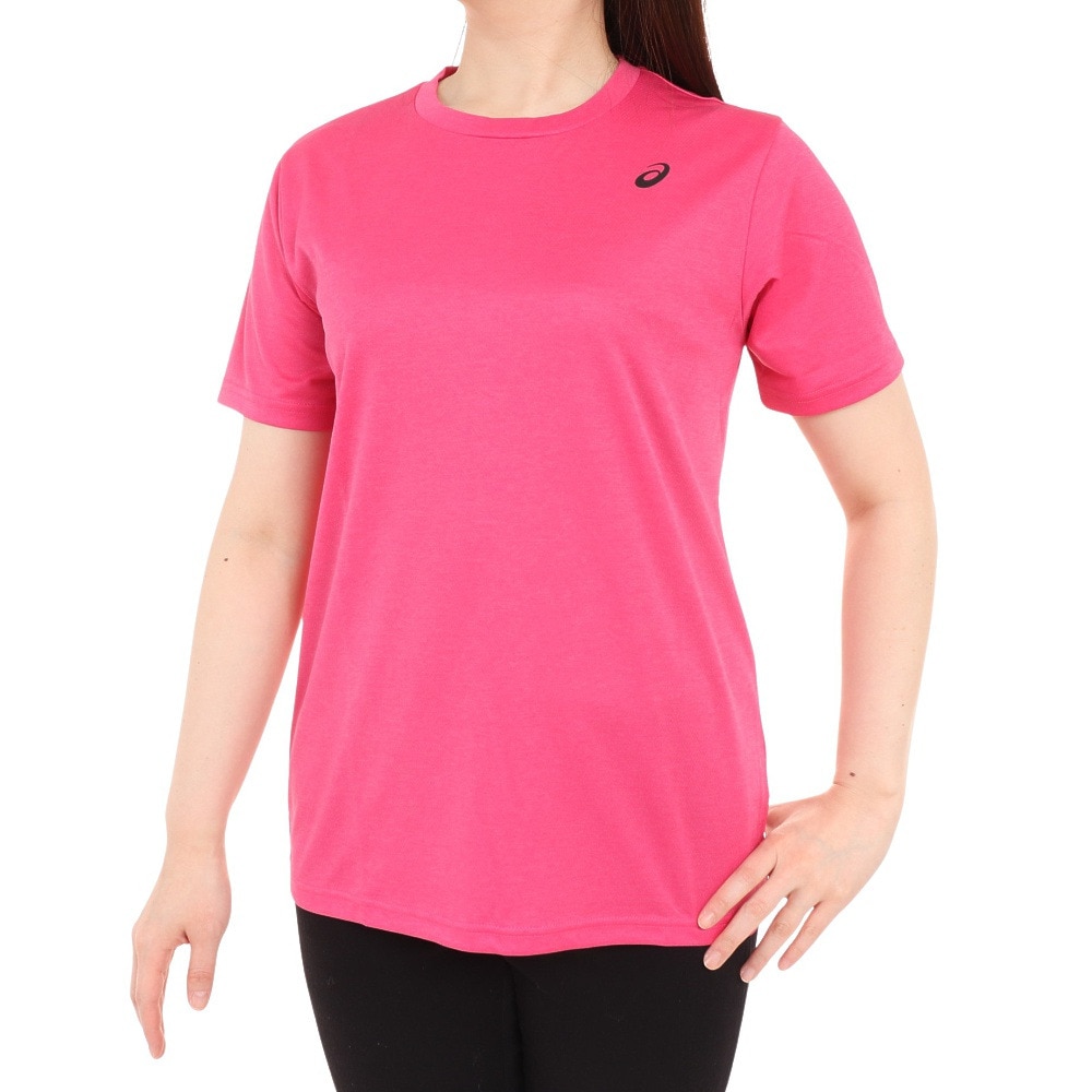 アシックス（ASICS）（レディース）バレーボールウェア レディース ワンポイントTシャツ モク 2032C656.700