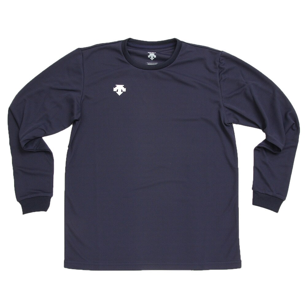  ジュニア 長袖プラクティスシャツ Ｔシャツ ワンポイント DVB-5216J 【バレーボールウェア スポーツウェア】