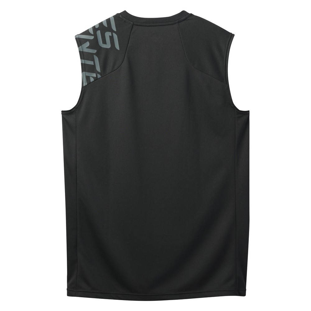 デサント（DESCENTE）（メンズ、レディース）バレーボールウェア ノースリーブバレーシャツ DV5STZ05U BK00