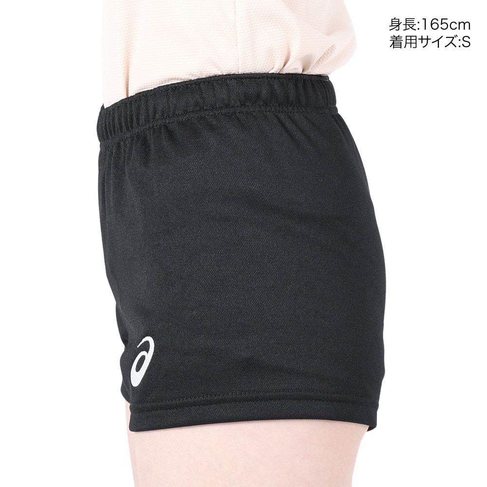 アシックス（ASICS）（レディース）バレーボール パンツ レディース ゲームパンツ XW2737.90 股下L寸8cm 速乾