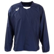 アシックス（ASICS）（メンズ）長袖ウォームアップシャツ 2053A055.400 【バレーボールウェア ピステシャツ トップス】