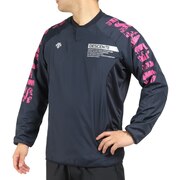 デサント（DESCENTE）（メンズ、レディース）バレーボールウェア ウォーマージャケット DVUUJF30 NV