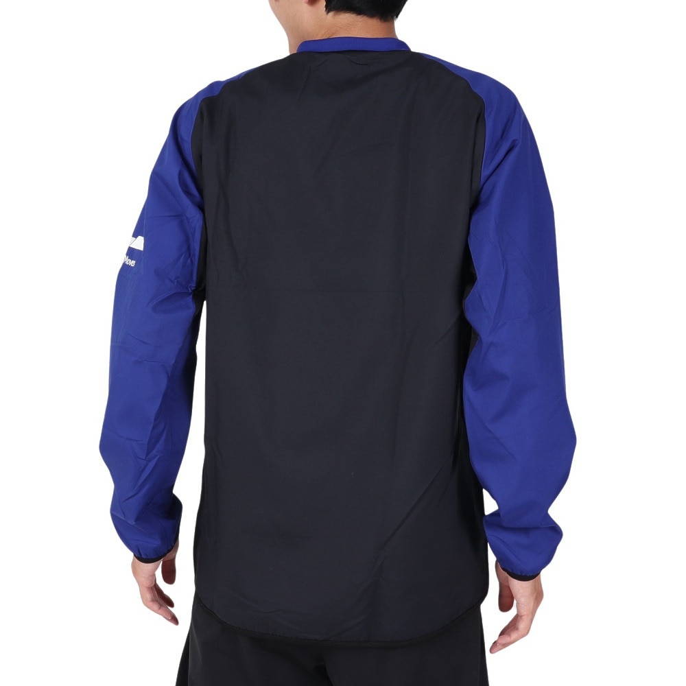 デサント（DESCENTE）（メンズ、レディース）バレーボールウェア ウォーマージャケット DVUWJF30 BL