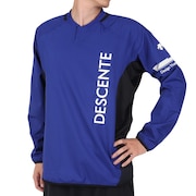 デサント（DESCENTE）（メンズ、レディース）バレーボールウェア ウォーマージャケット DVUWJF30 BL