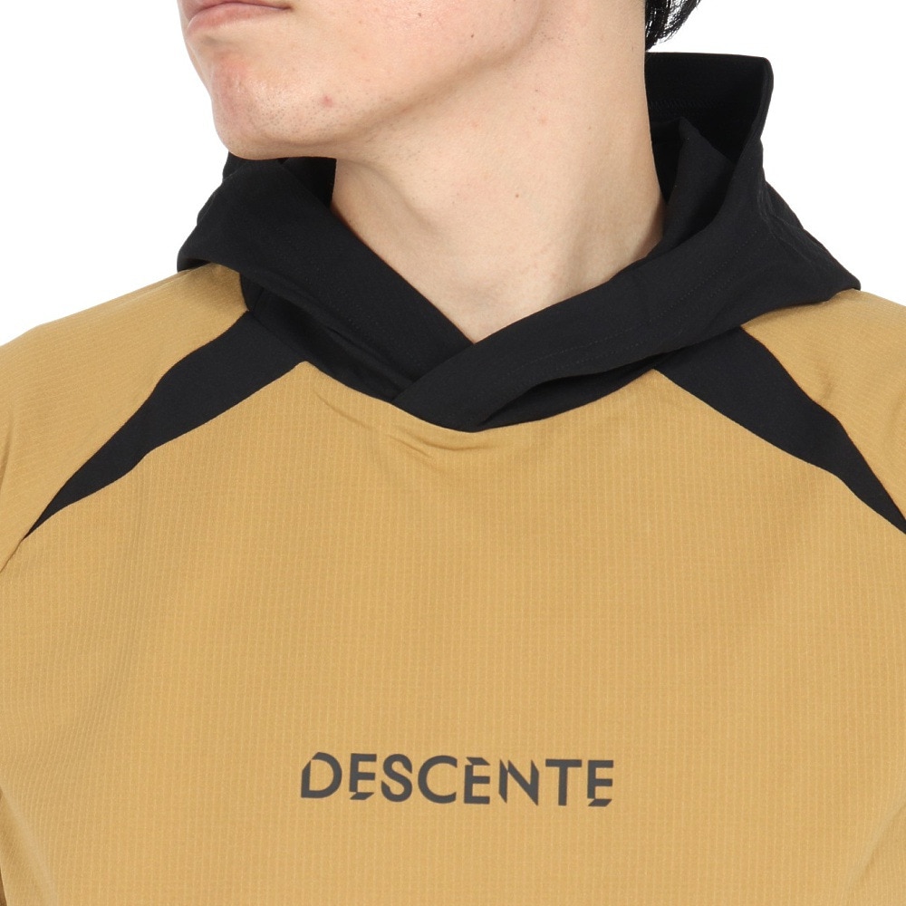 デサント（DESCENTE）（メンズ、レディース）バレーボールウェア ウォームアップジャケット DV4FJK01U BWBK