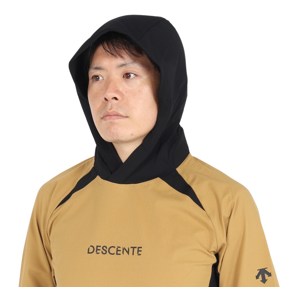 デサント（DESCENTE）（メンズ、レディース）バレーボールウェア ウォームアップジャケット DV4FJK01U BWBK