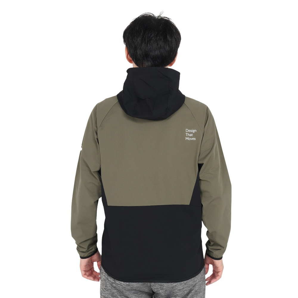 デサント（DESCENTE）（メンズ、レディース）バレーボールウェア ウォームアップジャケット DV4FJK01U KHBK