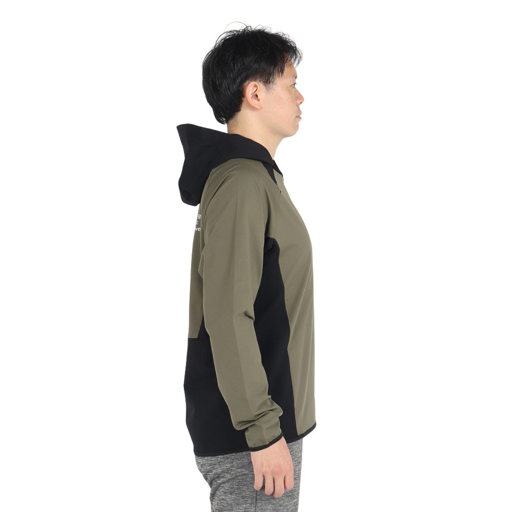 デサント（DESCENTE）（メンズ、レディース）バレーボールウェア ウォームアップジャケット DV4FJK01U KHBK