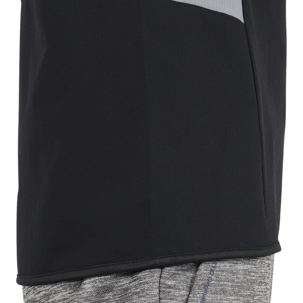 デサント（DESCENTE）（メンズ、レディース）バレーボールウェア ウォームアップジャケット DV4FJK01U BKGY