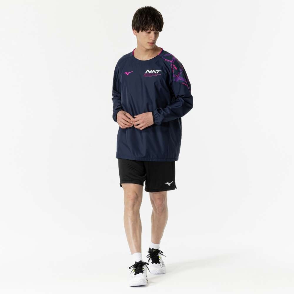ミズノ（MIZUNO）（メンズ、レディース）バレーボールウェア 長袖 N-XTウォーマージャケット V2MEB51114