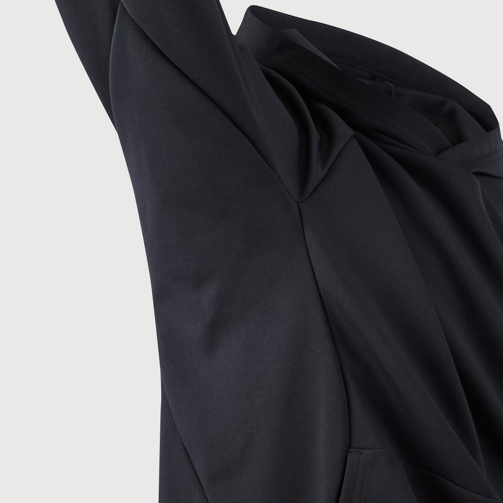 デサント（DESCENTE）（メンズ、レディース）バレーボールウェア スウェットシャツ DV5SSW01U BK00