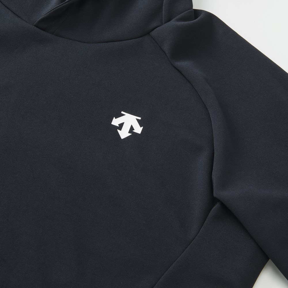 デサント（DESCENTE）（メンズ、レディース）バレーボールウェア スウェットシャツ DV5SSW01U BK00
