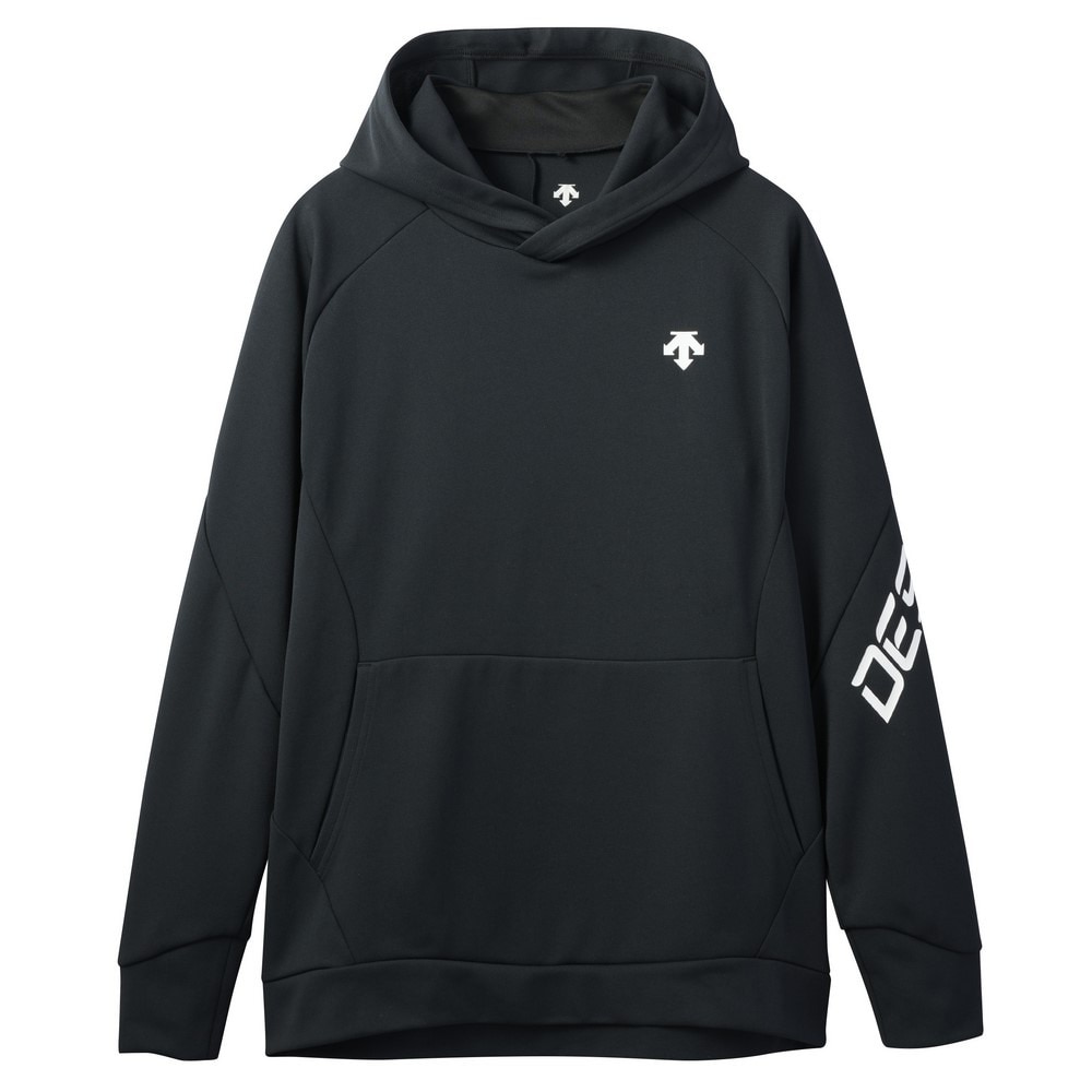 デサント（DESCENTE）（メンズ、レディース）バレーボールウェア スウェットシャツ DV5SSW01U BK00