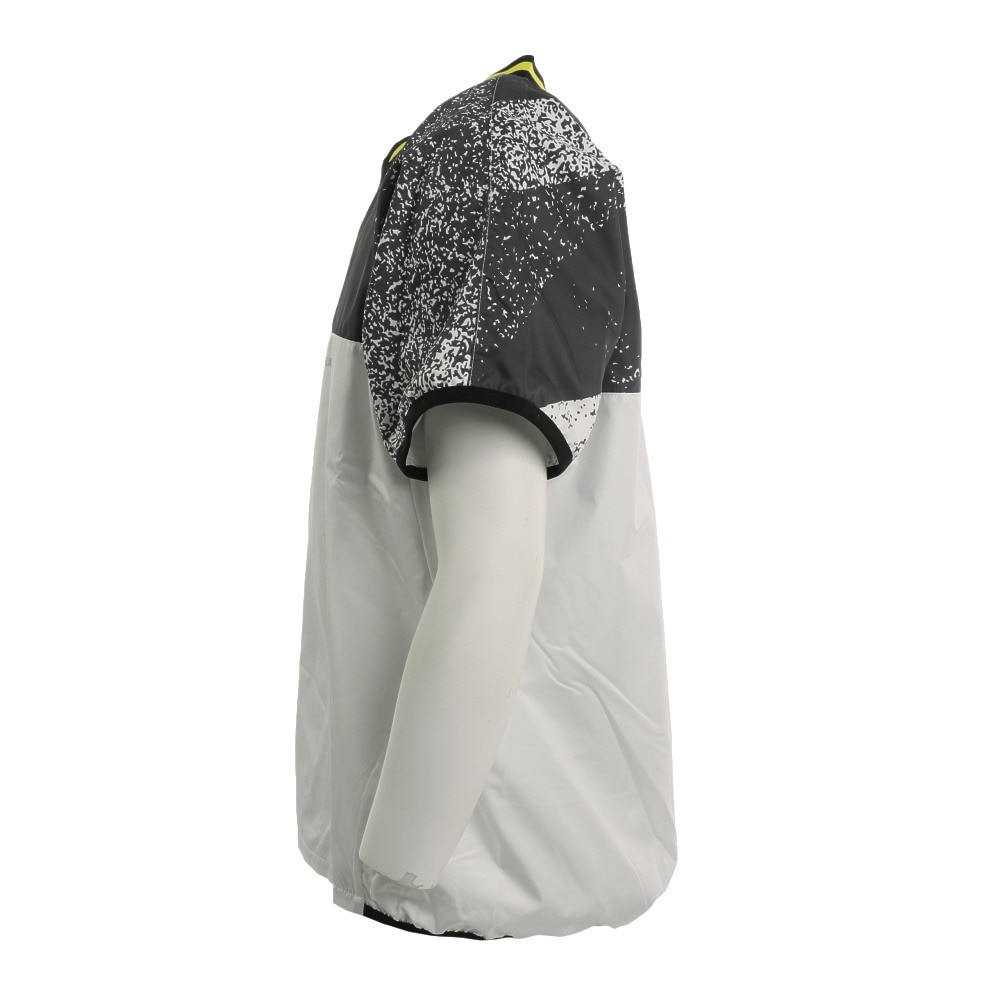 PG（メンズ）バレーボールウェア 半袖ピステシャツ 761PG0ES1612 WHT