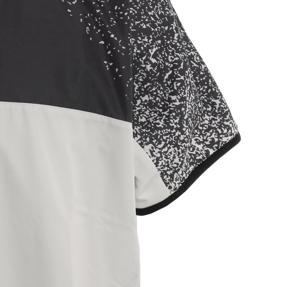 PG（メンズ）バレーボールウェア 半袖ピステシャツ 761PG0ES1612 WHT