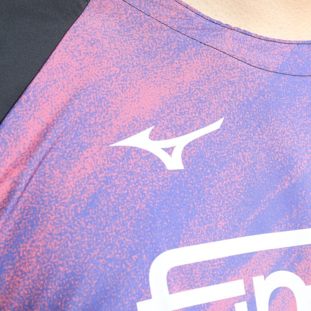 ミズノ（MIZUNO）（メンズ、レディース）バレーボールウェア FUNTASTウィンドブレーカージャケット 半袖 V2ME252097★★★