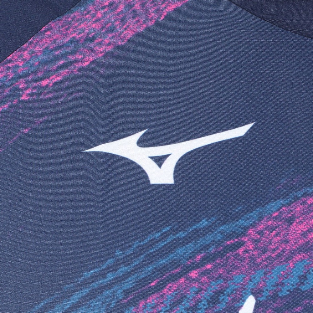 ミズノ（MIZUNO）（メンズ）バレーボールウェア FUNTASTウインドブレーカージャケット 半袖 V2MEA10014
